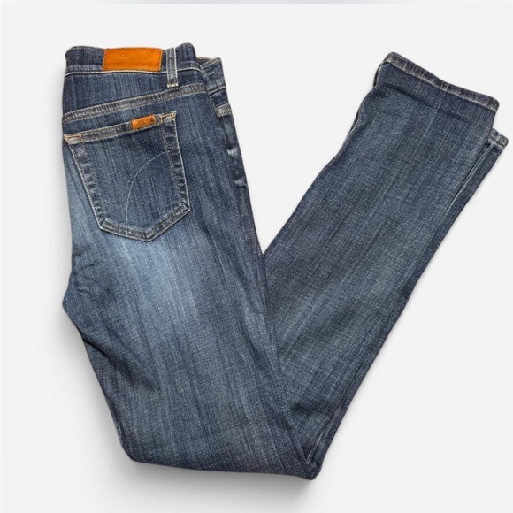 Women’s Joe’s Jeans Emmy Style Distressed Dark Blue Jeans Straight Leg - Picture 5 of 6
